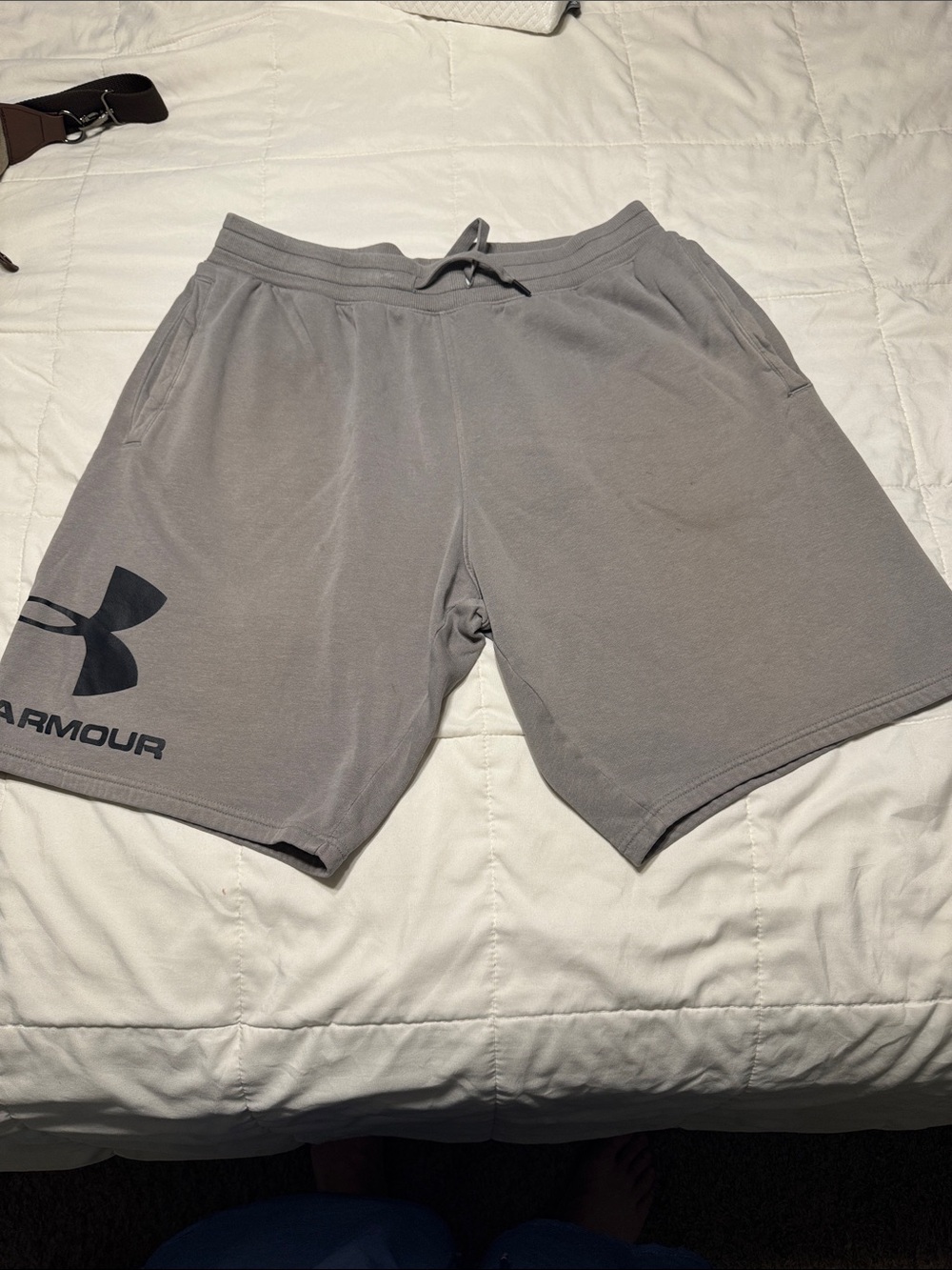 Under Armour Men's Athletic Shorts with Black Logo